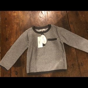 Frenchie mini couture/ striped Knit/ new